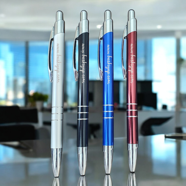 Kişiye Özel Metal Lazer Kazıma Tükenmez Kalem Wtb90223 görsel