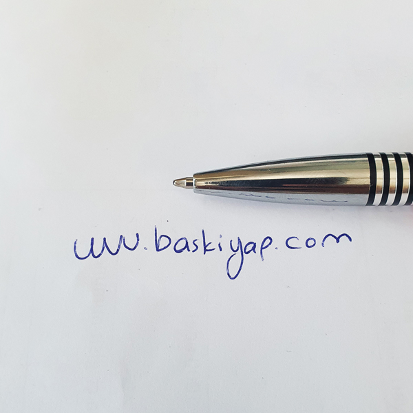 Kişiye Özel Metal Lazer Kazıma Tükenmez Kalem Xfm012 görsel