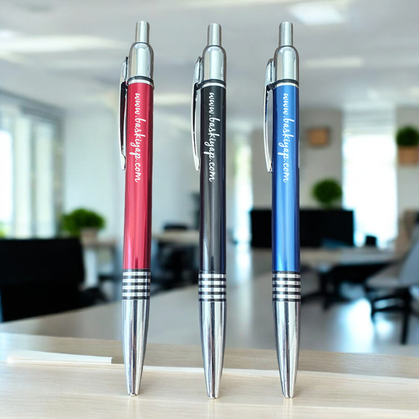 Kişiye Özel Metal Lazer Kazıma Tükenmez Kalem Xfm012 görsel