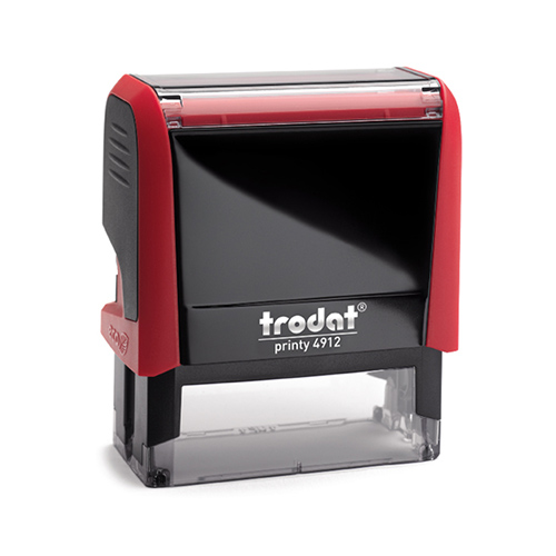 Trodat 4912 Orta Boy Kaşe - Kırmızı
