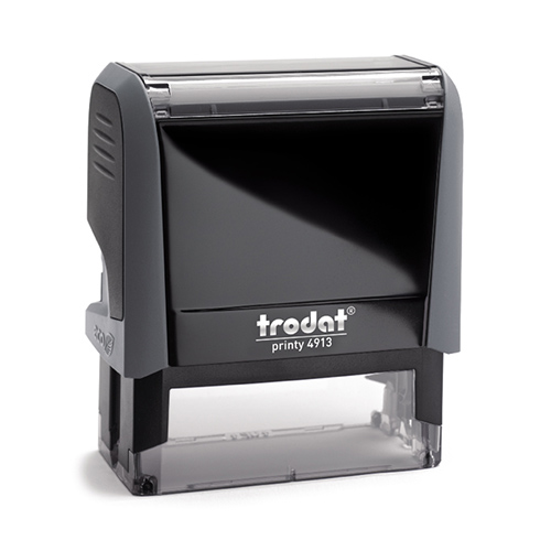 Trodat 4913 Büyük Boy Kaşe - Gri