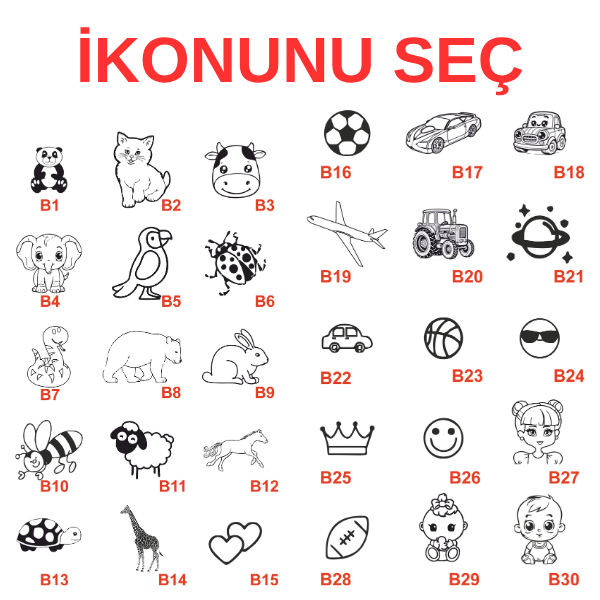 Ekonomik Kişiye Özel Kıyafet Kaşesi