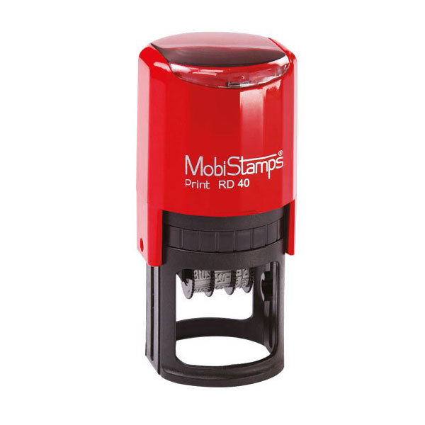Mobistamp Rd-40 Tarihli Tablalı Yuvarlak Kaşe görsel