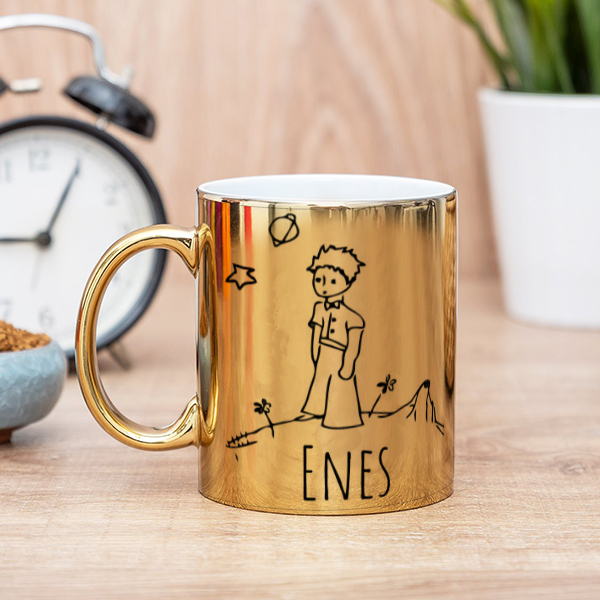 Kişiye Özel Gold Kupa Bardak