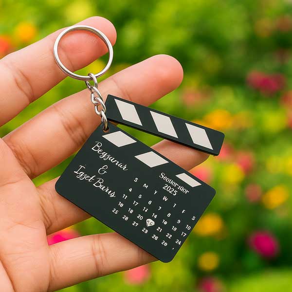 Kişiye Özel Klaket Anahtarlık