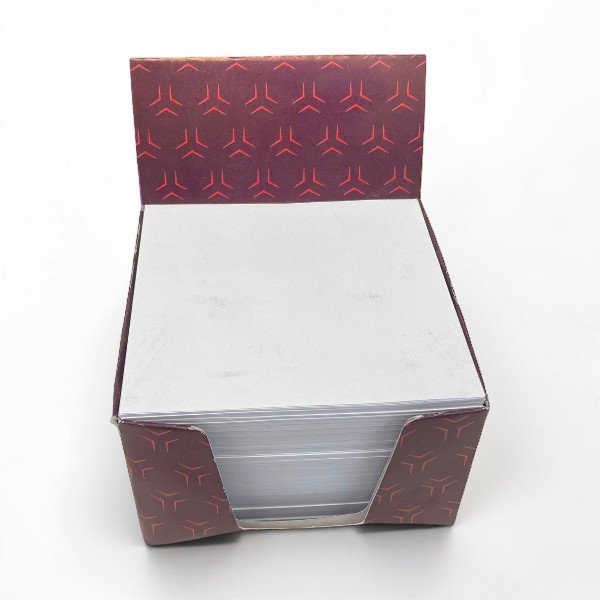Ofis Küpnot 8X8 Cm - Bordo görsel