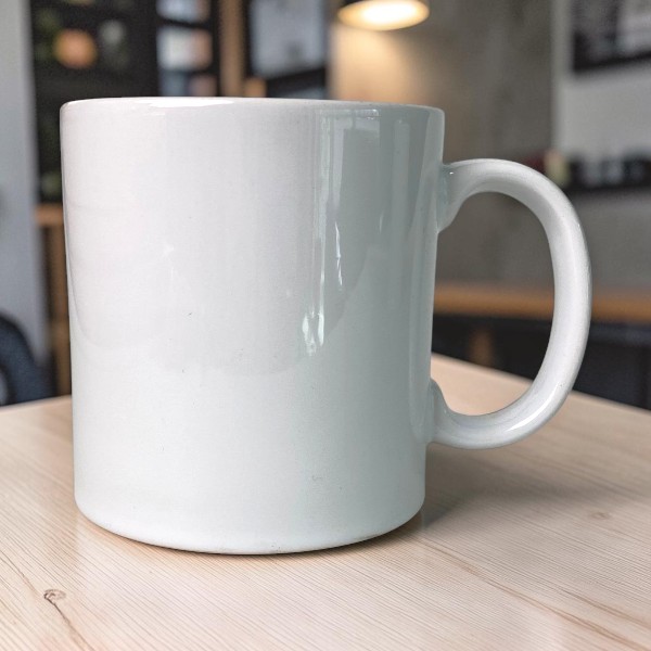 Kişiye Özel Baskılı Ekonomik Beyaz Kupa Bardak görsel