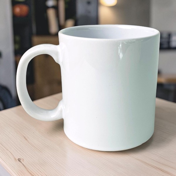 Kişiye Özel Baskılı Ekonomik Beyaz Kupa Bardak görsel