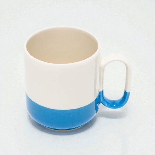 Modern Dip Mavi Kupa görsel