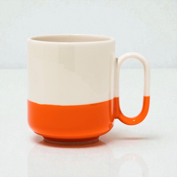 Modern Dip Turuncu Kupa görsel