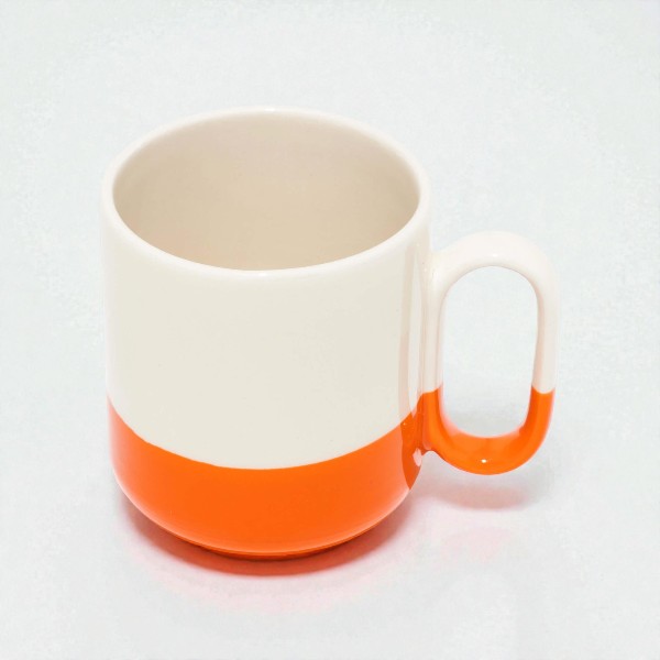 Modern Dip Turuncu Kupa görsel