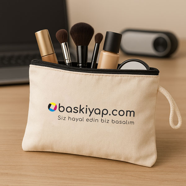 Kişiye Özel Baskılı Makyaj Çantası - Görsel 2