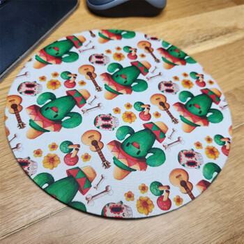 Kendin Tasarla Yuvarlak Mouse Pad görsel
