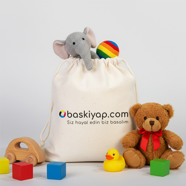 Kişiye Özel Baskılı Hediyelik Kese görsel