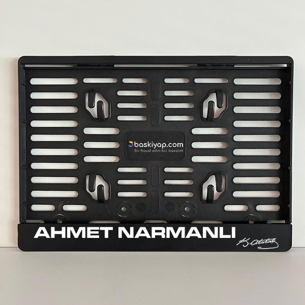 Kişiye Özel Motosiklet Plakalık - Görsel 2