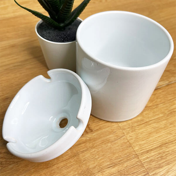 Kişiye Özel Baskılı Kokusuz Seramik Küllük - Görsel 3