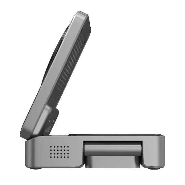 S-Link Sw-Cwf116 Siyah Telefon Kulaklık Akıllı Saat 15W 3 İn 1 Magsafe Qi2 Kablosuz Şarj Cihazı görsel