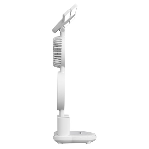 S-Link Sl-M9070 Glow Beyaz 2 Renk Dokunmatik Led Lamba Saat, Fan, Alarm, Derece Kalemlikli Masa Lamb görsel