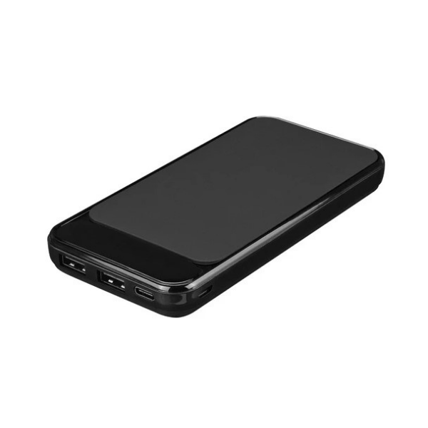 S-Link Ip-G2711 10000Mah Powerbank 2 Usb Port Siyah Lcd+Led Gösterli Taşınabilir Pil Şarj Cihazı
