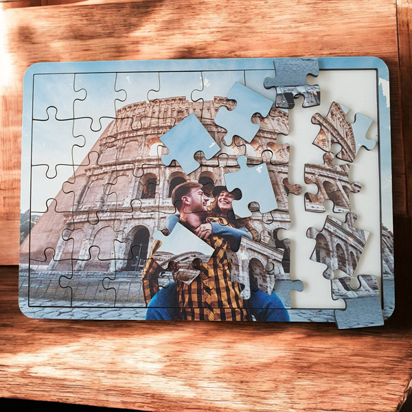 Kişiye Özel Baskılı Ahşap Puzzle görsel