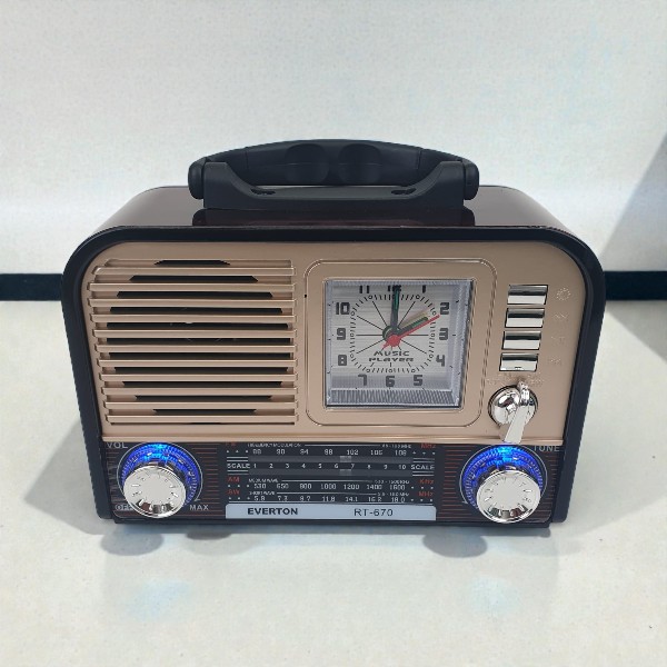 Everton Rt-670 Şarjlı, Alarm Saatli Bluetooth’lu Radyo görsel