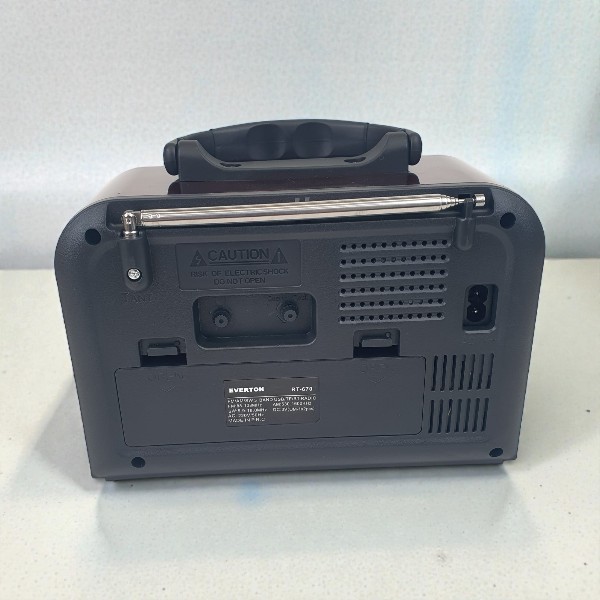 Everton Rt-670 Şarjlı, Alarm Saatli Bluetooth’lu Radyo görsel