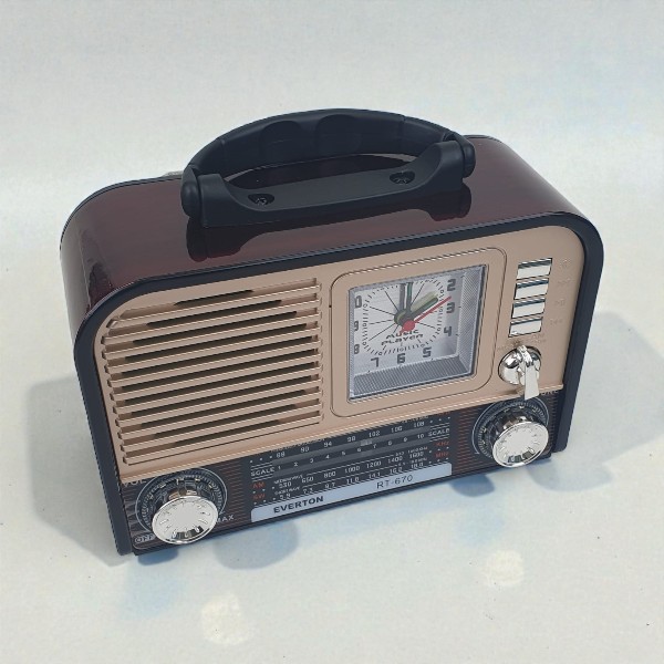 Everton Rt-670 Şarjlı, Alarm Saatli Bluetooth’lu Radyo görsel