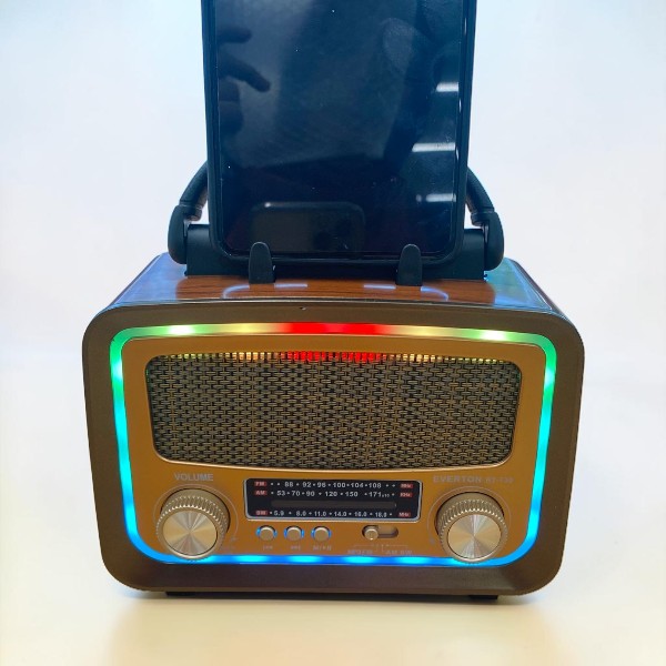 Everton Rt-730 Güneş Enerjili Ve Fenerli Nostaljik Radyo görsel