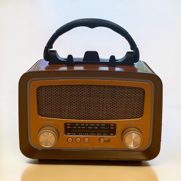 Everton Rt-730 Güneş Enerjili Ve Fenerli Nostaljik Radyo görsel