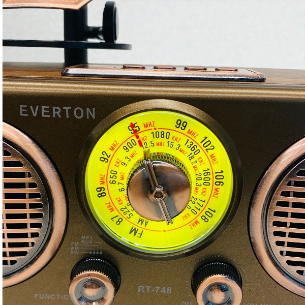Everton Rt-748 Retro Radyo görsel