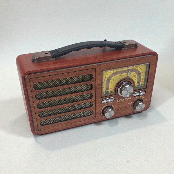 Everton Rt-755 Şarjlı Nostaljik Radyo – Fm/Am/Sw, Bluetooth, Usb, Tf Kart Destekli görsel