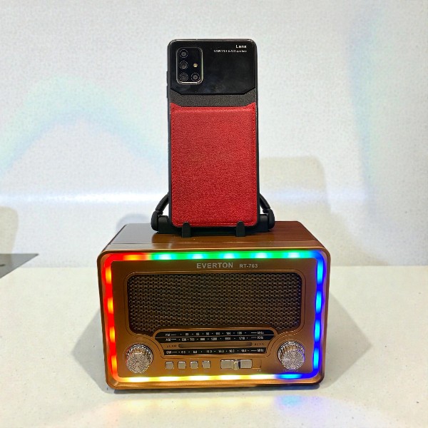 Everton Rt-763 Güneş Enerjili Şarjlı Radyo Rgb Işıklı görsel