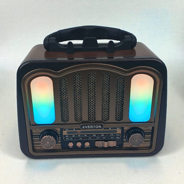 Everton Rt-771 Şarjlı Taşınabilir Nostaljik Radyo görsel