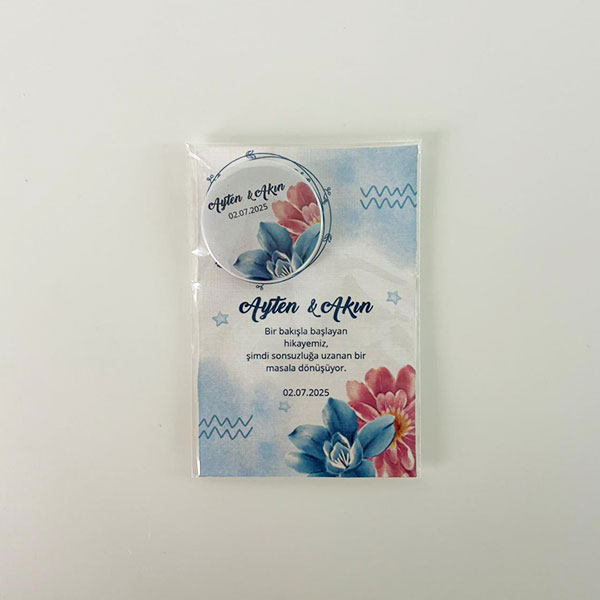 Özel Gün Hatırası Buton Rozet