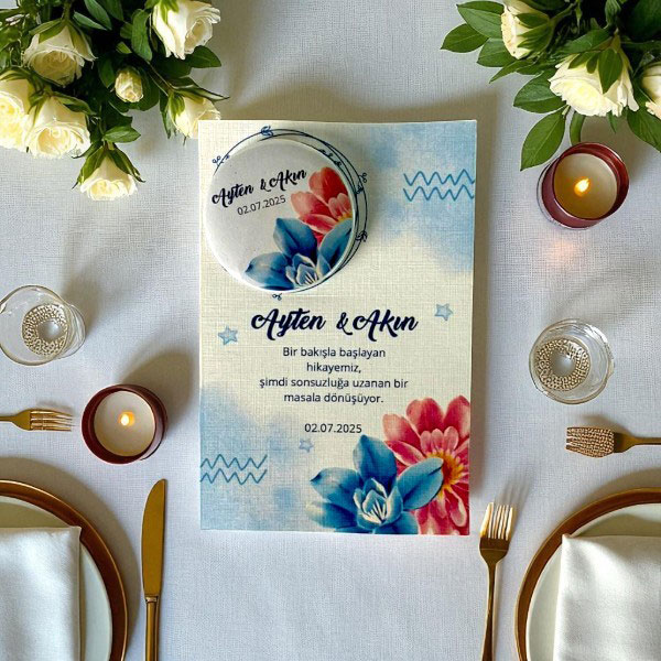 Özel Gün Hatırası Buton Rozet