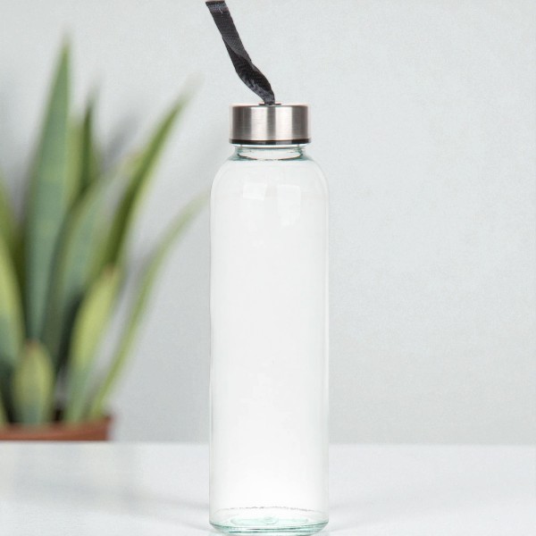 Kişiye Özel Baskılı Cam Matara - 500 Ml