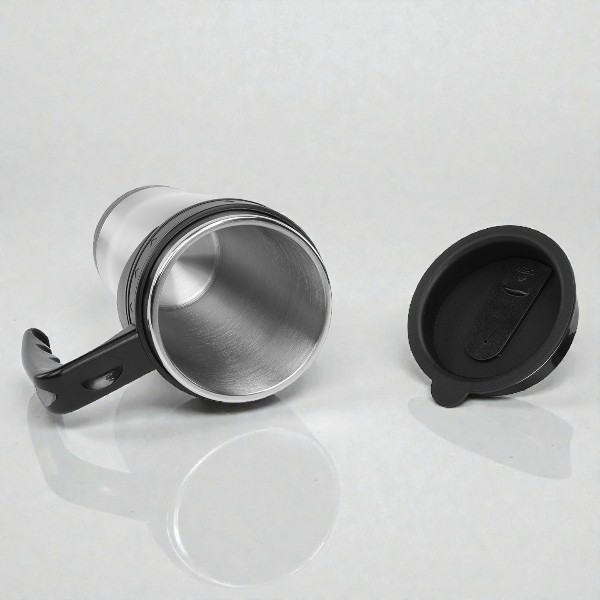 S-Link Gümüş 470Ml Paslanmaz Çelik Kupa görsel