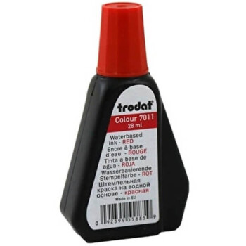 Trodat 28 Ml Kırmızı Stampa Mürekkebi