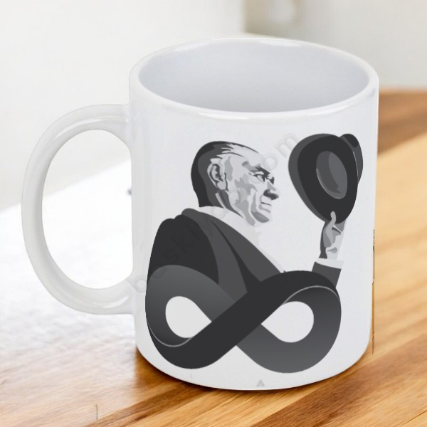 10 Kasım Temalı Kendin Tasarla Kupa online tasarla