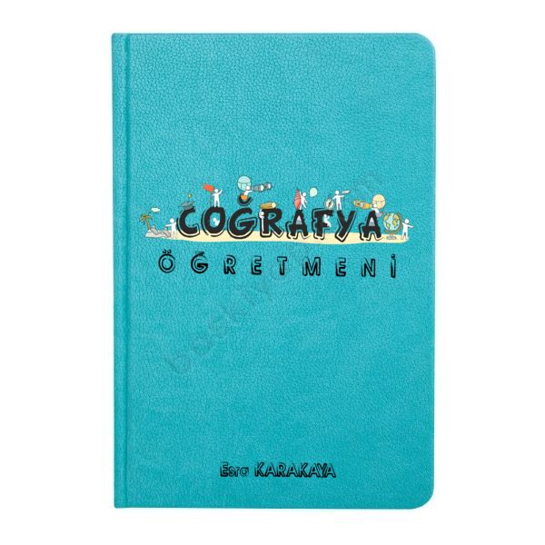 2026 Tarihli Coğrafya Öğretmeni Tasarımlı 17X24Cm Ajanda online tasarla
