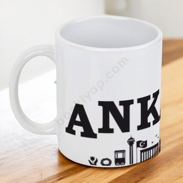 Ankara Şehir Baskılı Kupa online tasarla