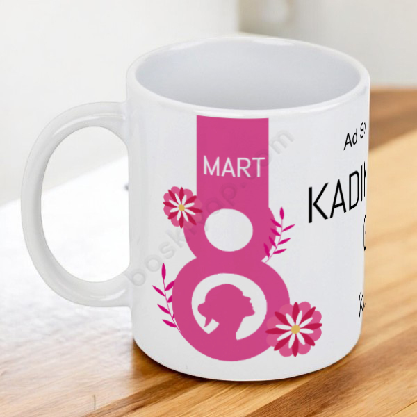 Kadınlar Günü Kupa 1 online tasarla