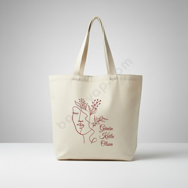 Kadınlar Günü Hediye Çanta online tasarla