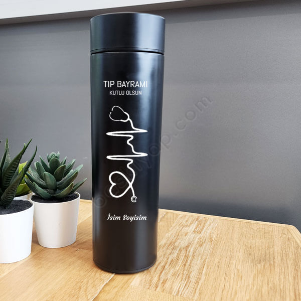 14 Mart Tıp Bayramına Özel Dijitaltermos online tasarla