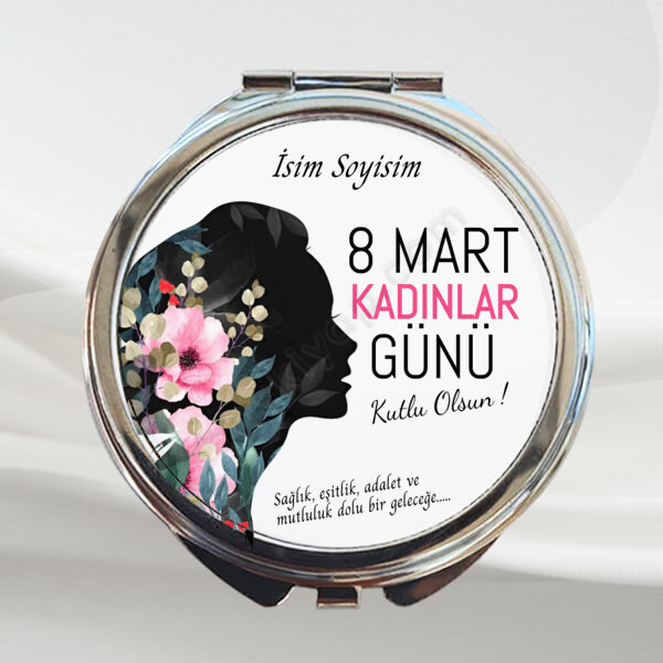 Kadınlar Gününe Özel Makyaj Aynası online tasarla