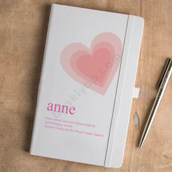 Anneler Gününe Özel Ajanda online tasarla