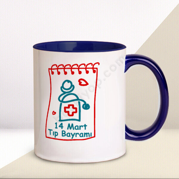 14 Mart Tıp Bayramı online tasarla