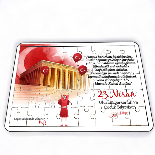 23 Nisan Ulusal Egemenlik Ve Çocuk Bayramı Puzzle -2 online tasarla
