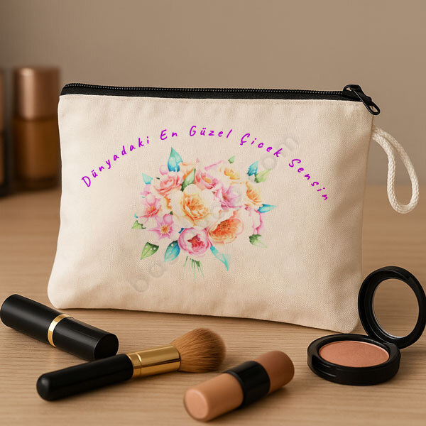 Anneler Günü Çicek Tasarımlı Çanta online tasarla