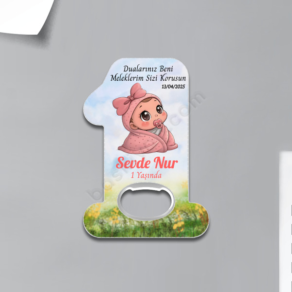 Bir Yaş Magnet Açacak-1 online tasarla